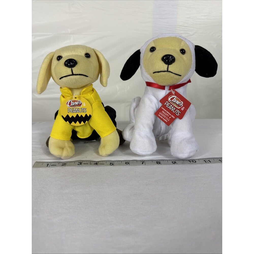 Raising Cane’s Snoopy & Woodstock Charlie Brown Dogs Limited Edition 2021